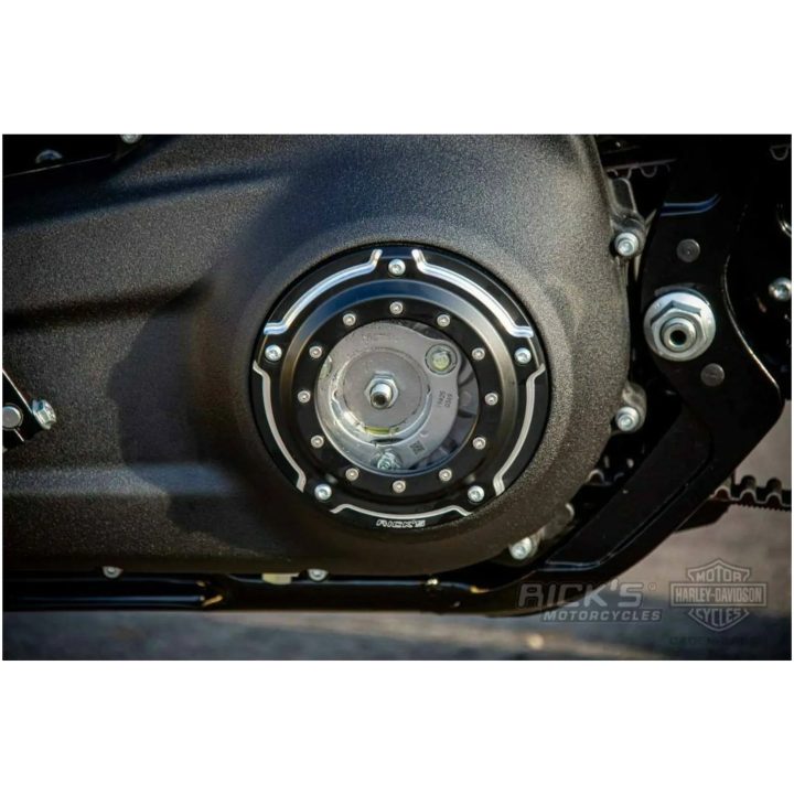 Derbykåpa Blank Svart RICK'S MOTORCYCLES – bild 2