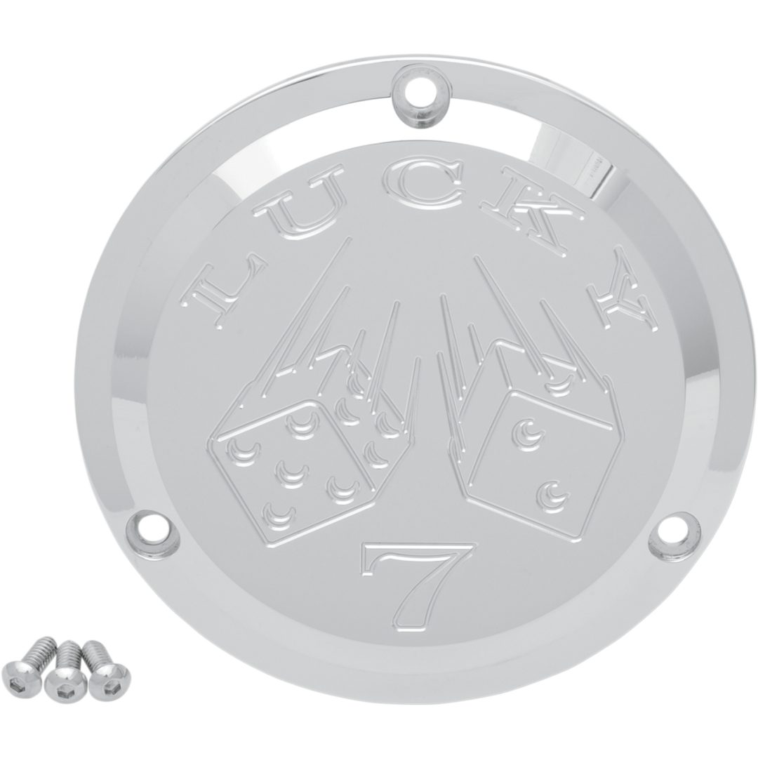 Derbykåpa Lucky-7 Krom Aluminium JOKER MACHINE – bild 2