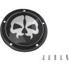 Derbylock Split Skull Svart/krom DRAG SPECIALTIES – miniatyr 1