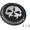 Derbylock Split Skull Svart/krom DRAG SPECIALTIES – miniatyr 1