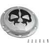 Derbylock Split Skull Svart/krom DRAG SPECIALTIES – miniatyr 1