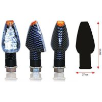 Design Led Blinkers Kort Kolfiber Universal BIHR