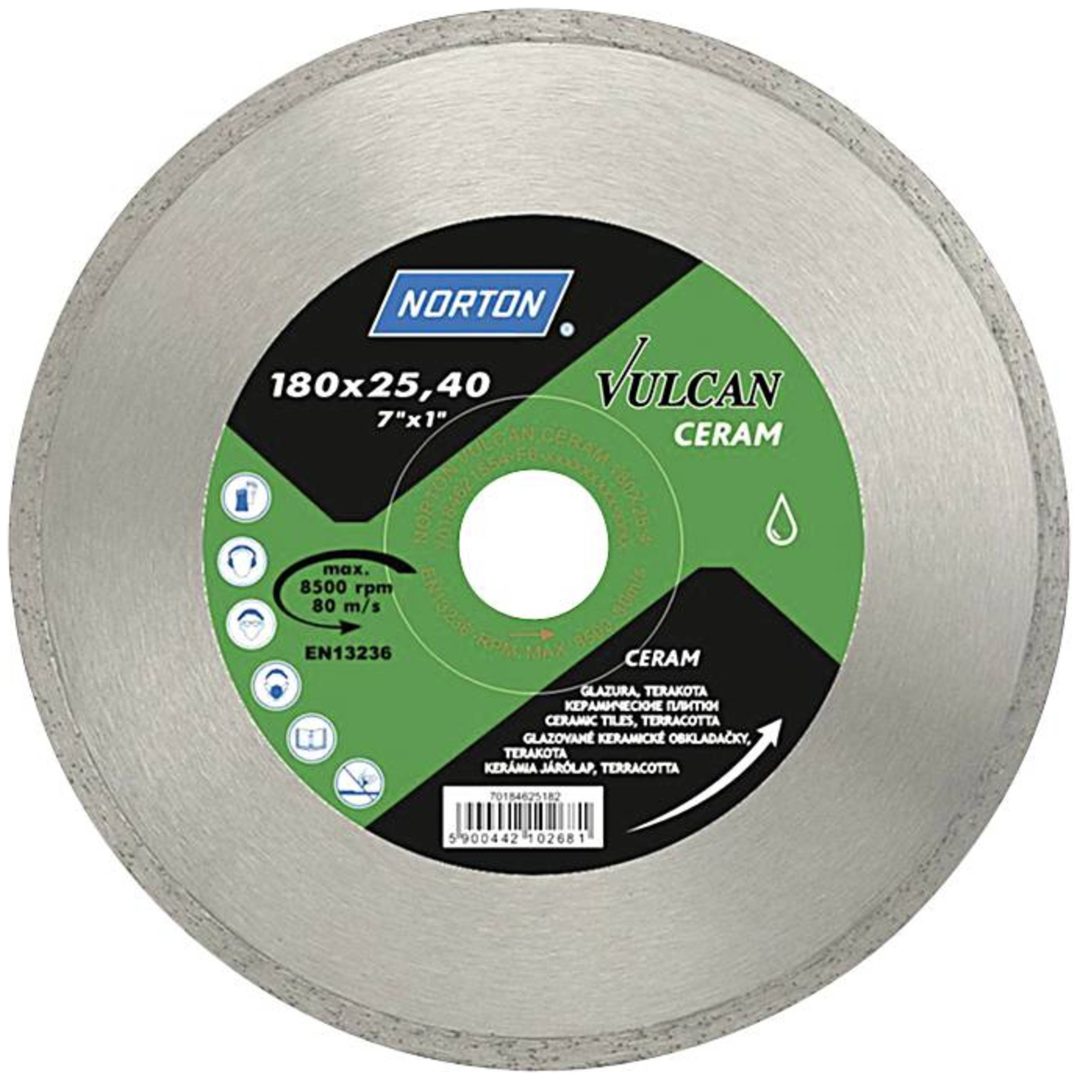 Diamantkapklinga 12522/23022 Vulcan Ceram NORTON DIAMANTKLINGA 125X22VUL CERAM