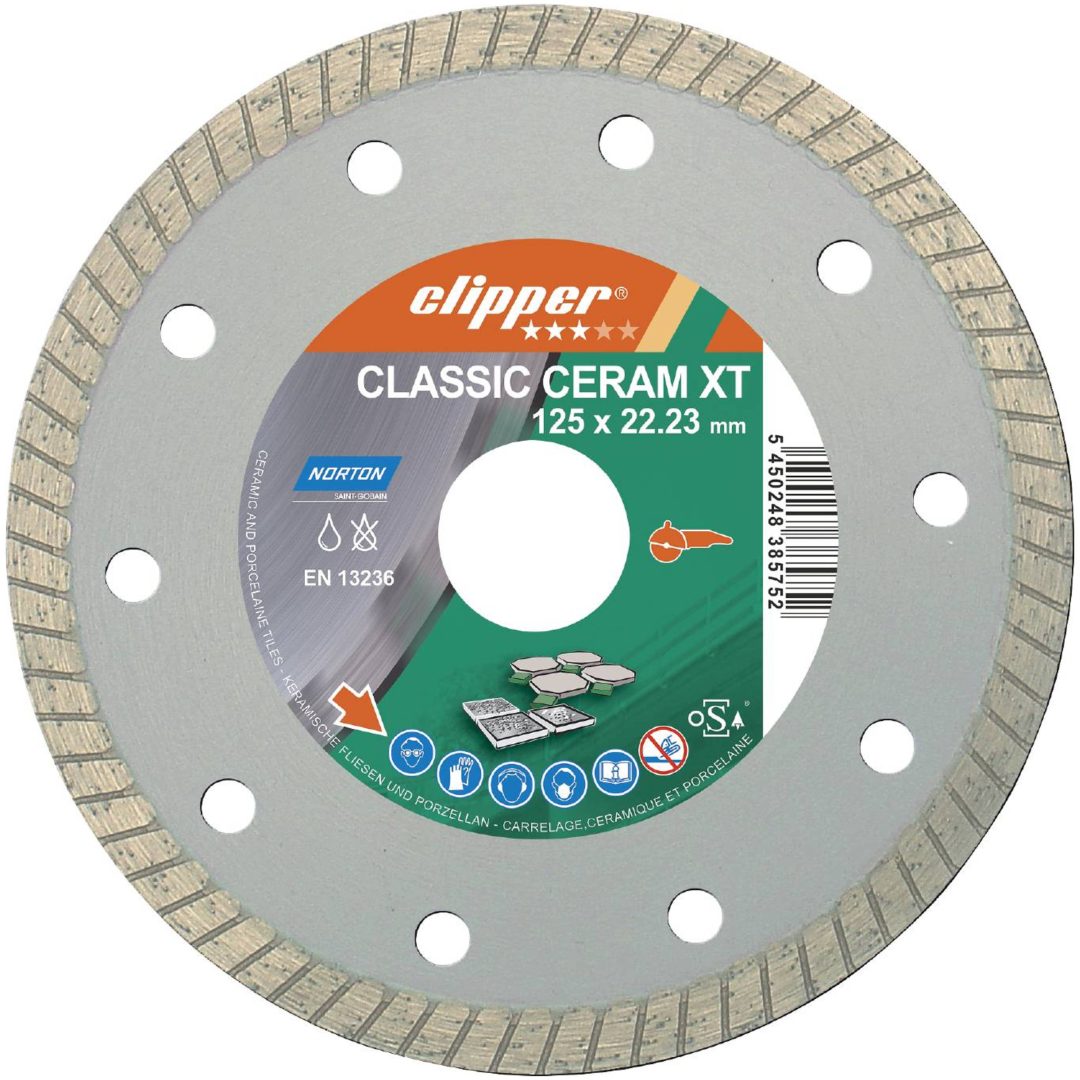 Diamantkapklinga Clipper Ceram NORTON DIAMANTKLINGA CERAM 125X22