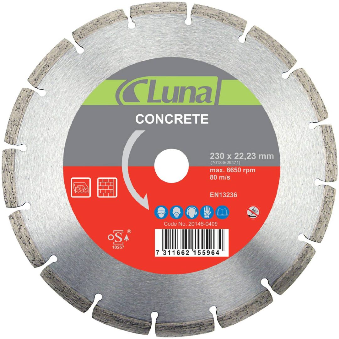 Diamantkapklinga Concrete DIAMANTKLINGA 115X2,0X22 CON