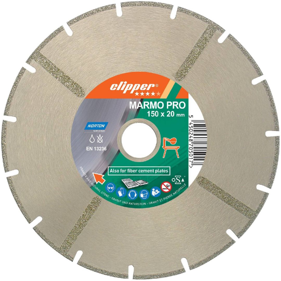 Diamantkapklinga Marmo-Pro NORTON DIAMANTKLINGA M-PRO 150X2,8X20