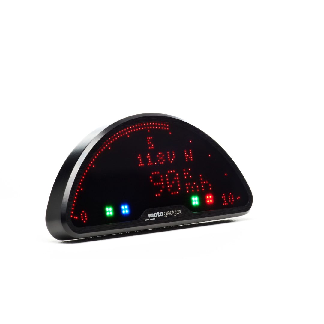 Digital Display MOTOSCOPE PRO Svart Motogadget Svart – bild 2