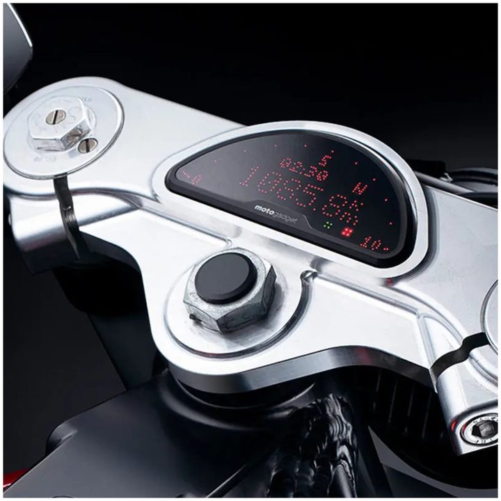 Digital Display MOTOSCOPE PRO Svart Motogadget Svart – bild 5