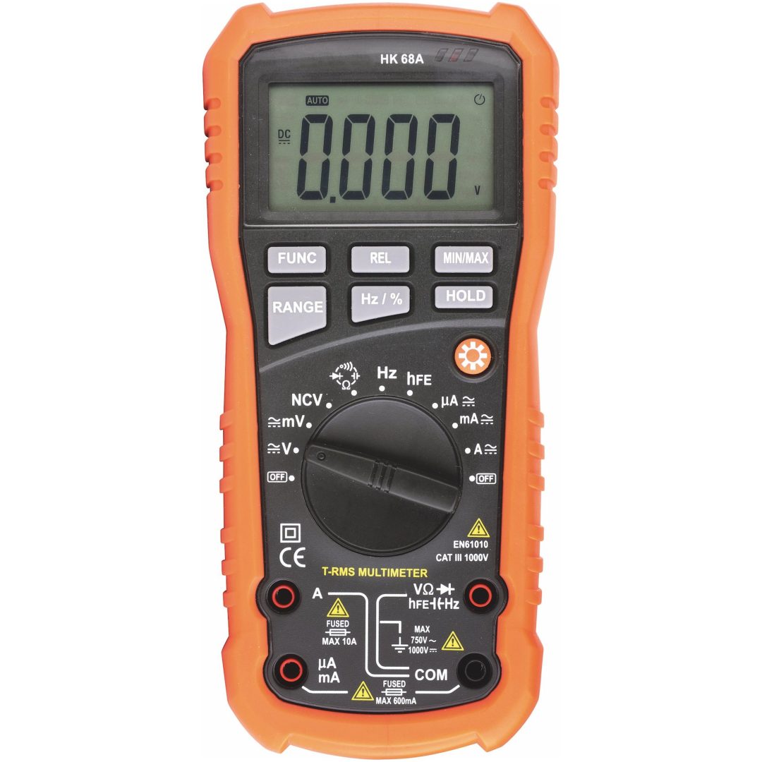Digital multimeter CAT III 1000V True RMS MALMBERGS