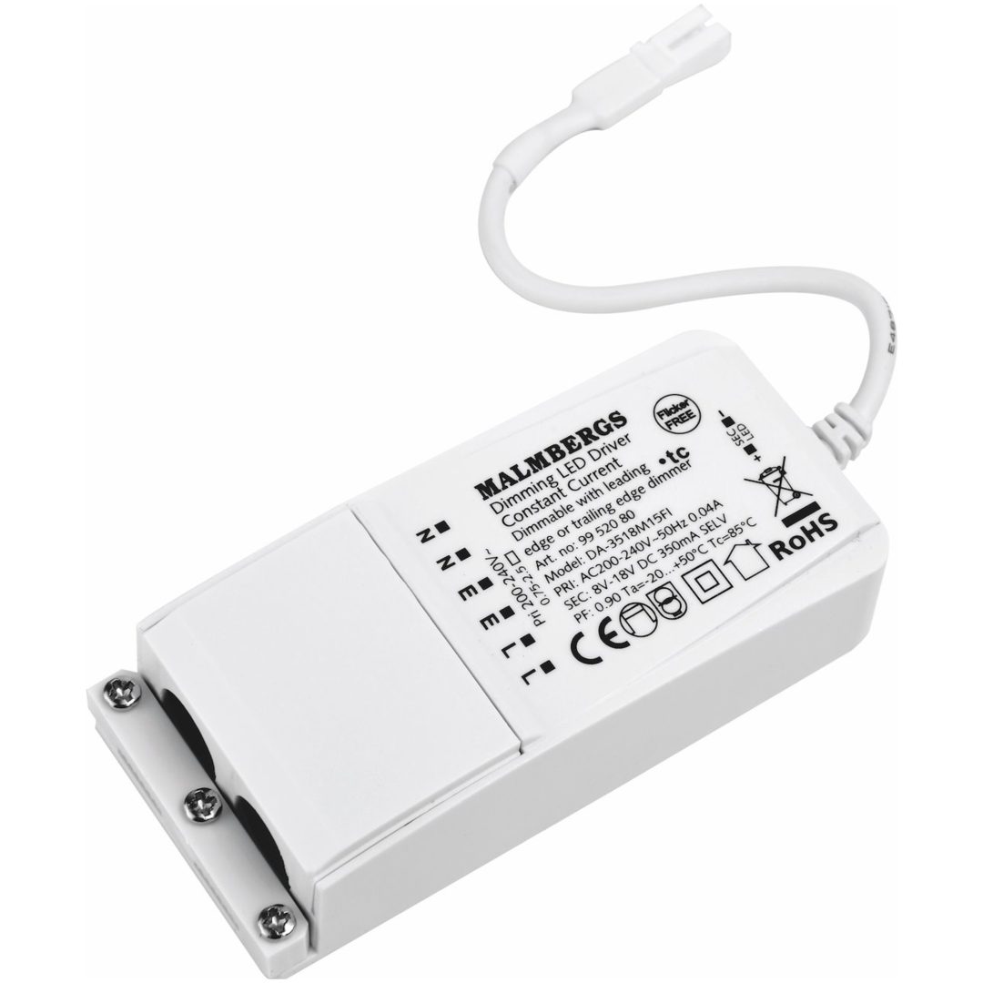Dimbart drivdon 350mA till Downlight 9974620-30 MALMBERGS