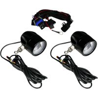 Dimljus Led Halo Fog Klar/Svart CUSTOM DYNAMICS