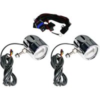 Dimljus Led Halo Klar/Krom CUSTOM DYNAMICS