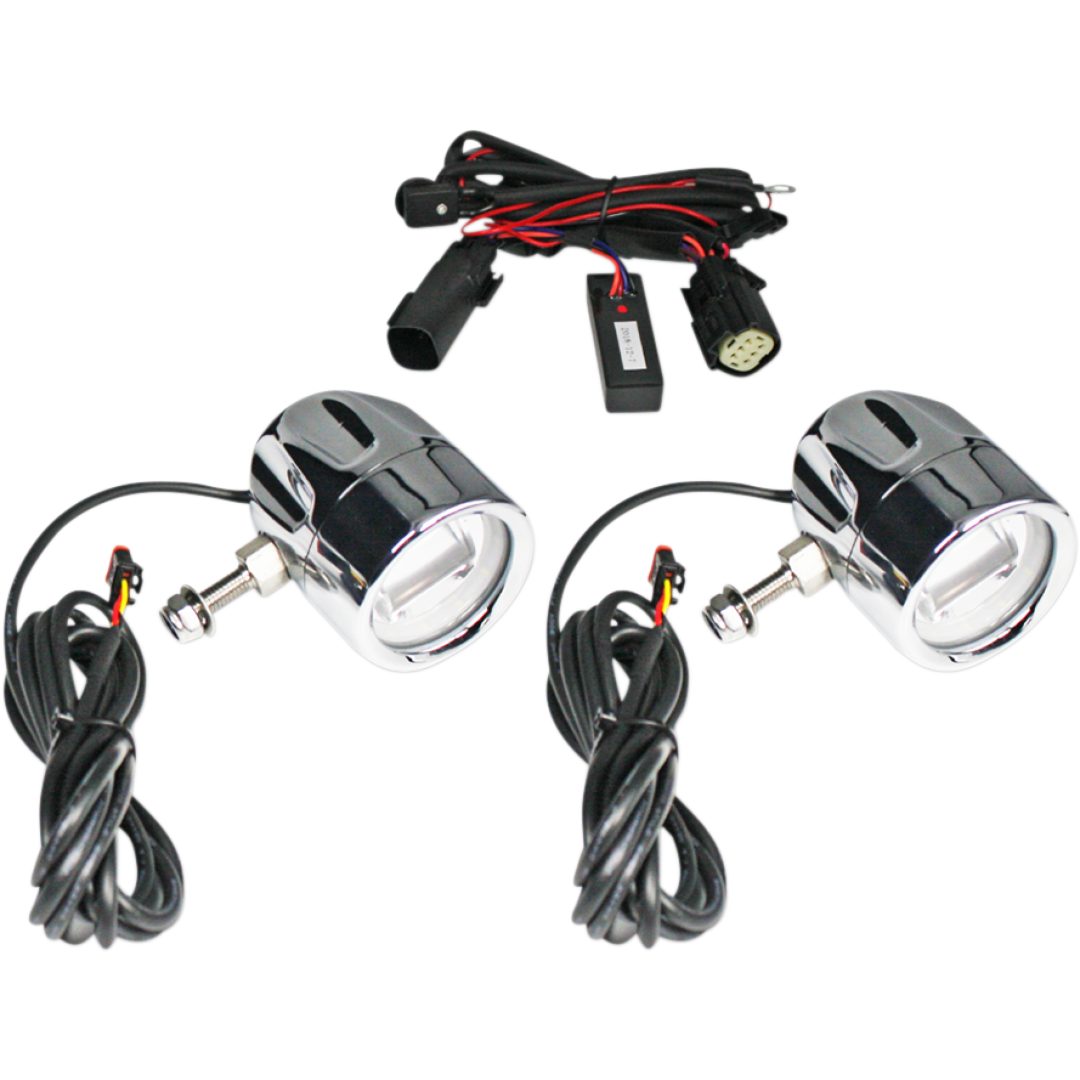 Dimljus Probeam® Led Halo Klar/Krom CUSTOM DYNAMICS Dimljus