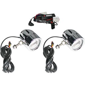 Dimljus Probeam® Led Halo Klar/Krom CUSTOM DYNAMICS