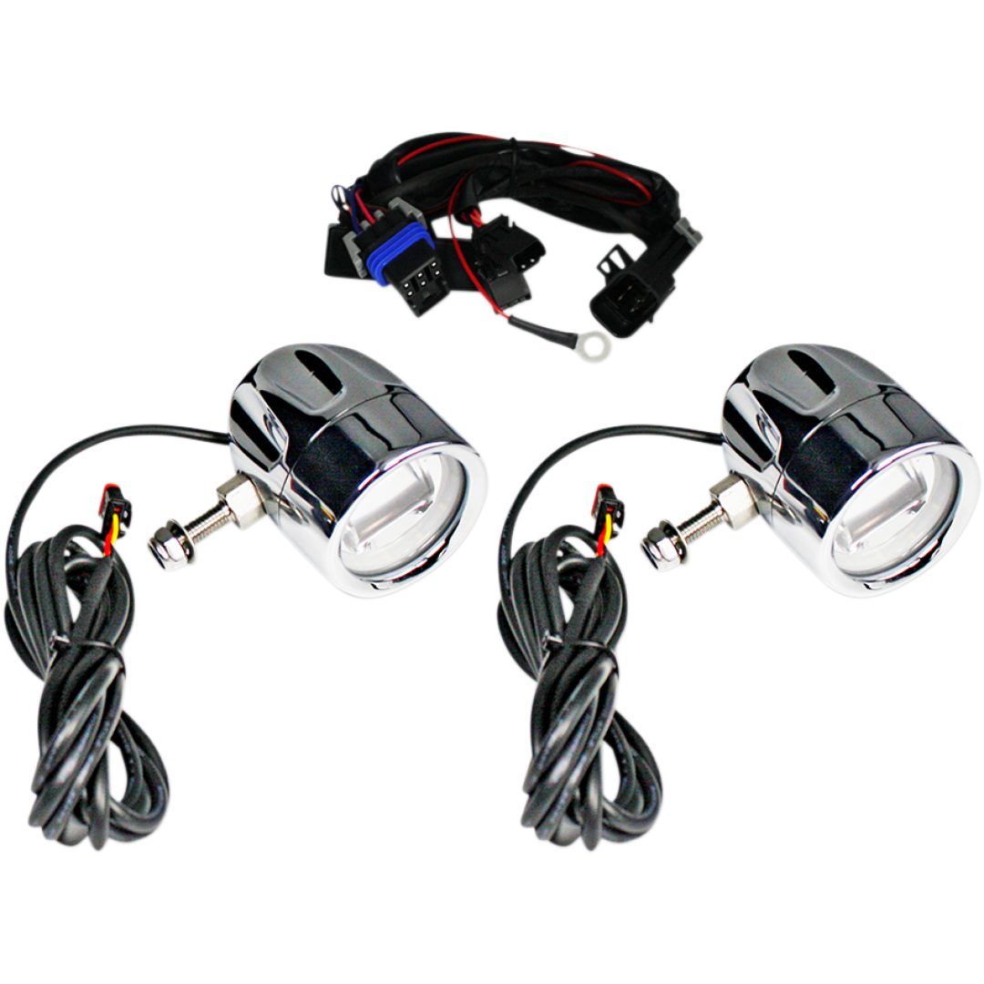 Dimljus Probeam® Led Halo Klar/Krom CUSTOM DYNAMICS Dimljus