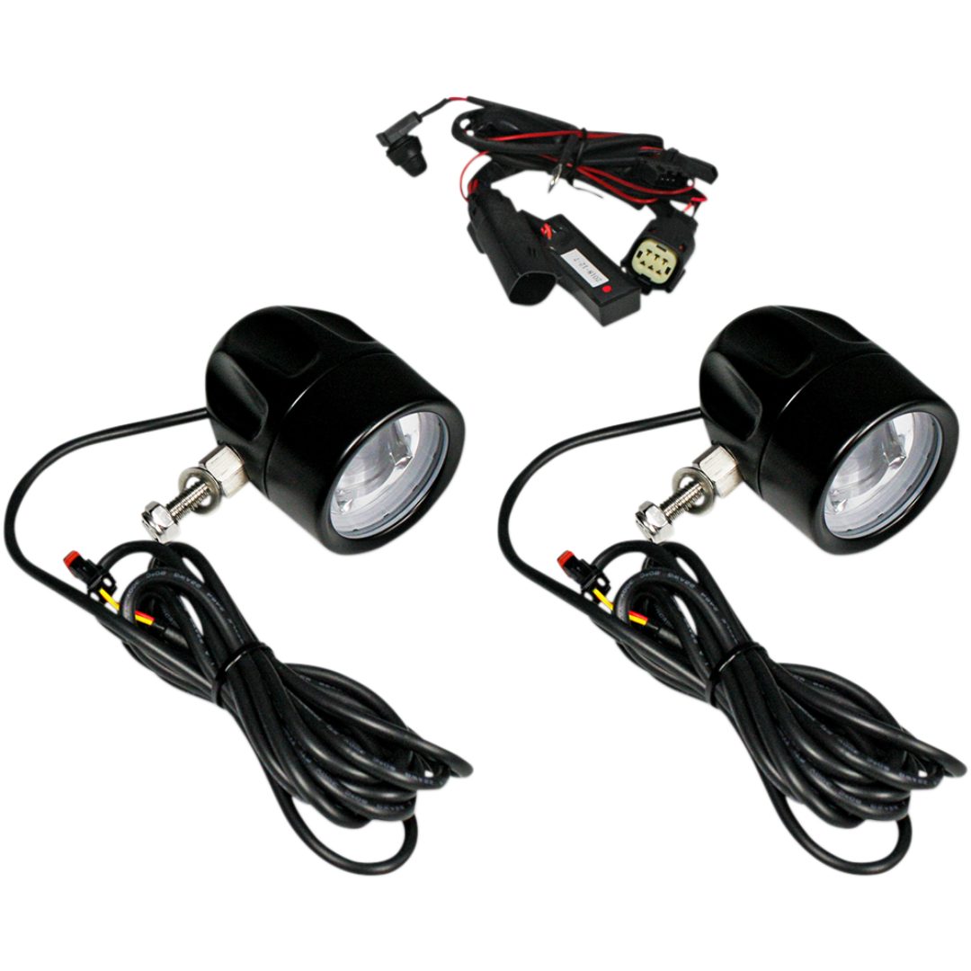 Dimljus Probeam® Led Halo Klar/Svart CUSTOM DYNAMICS Dimljus