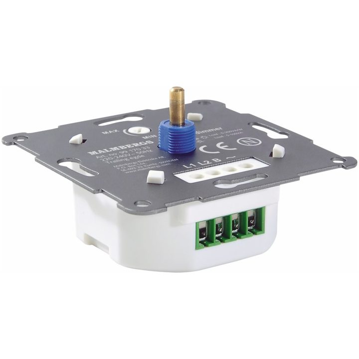 Dimmer, 5-100W LED, Vit, 1-pol/trapp MALMBERGS – bild 3