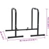 Dipsstång med Längd, 300 kg Kapacitet, 96-117x67x75 cm Stål vidaXL Justerbar – miniatyr 8