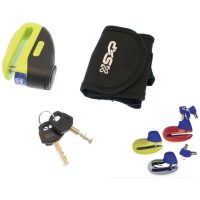 DISK LOCK RED SMALL MODEL 5,5MM SHAFT