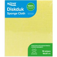 DISKDUK ACTIVA GUL 180X200MM 10-PACK