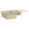 Diskho granit dubbel beige vidaXL – miniatyr 3