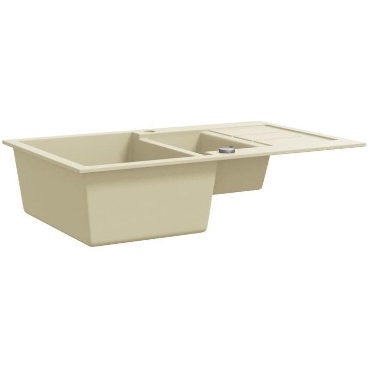 Diskho granit dubbel beige vidaXL – bild 3