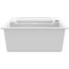 Diskho granit dubbel vit vidaXL – miniatyr 5