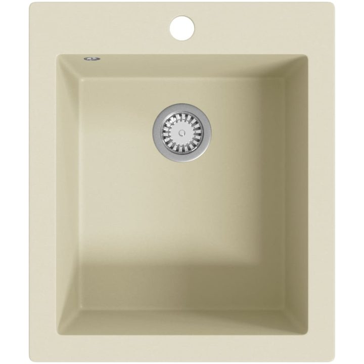 Diskho granit enkel beige vidaXL – bild 2