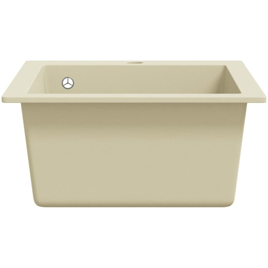 Diskho granit enkel beige vidaXL – bild 5
