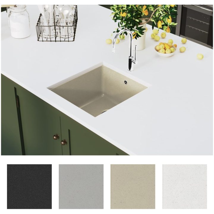 Diskho granit enkel beige vidaXL – bild 3