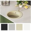 Diskho granit enkel rund beige vidaXL – miniatyr 3