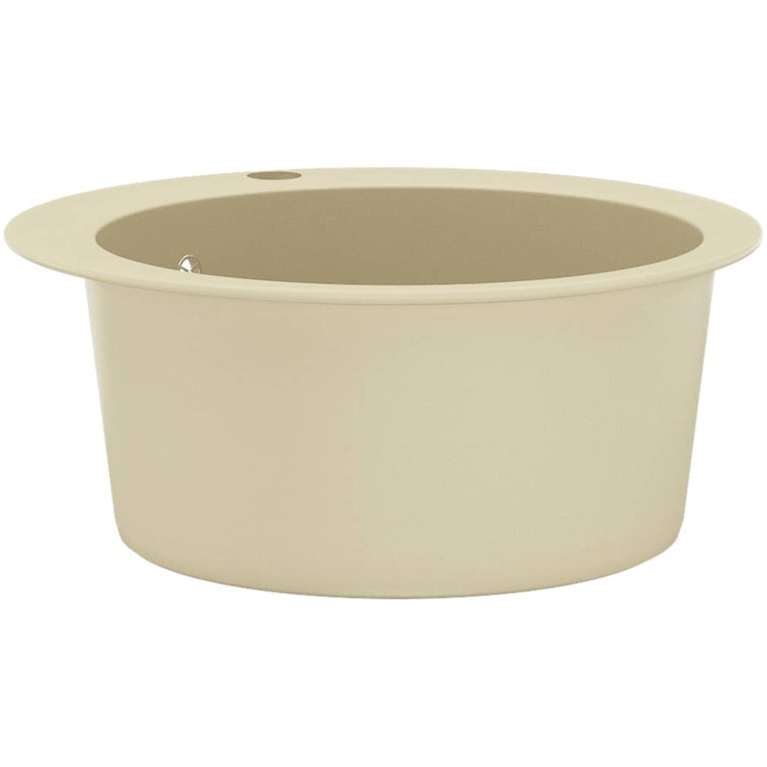 Diskho granit enkel rund beige vidaXL – bild 4