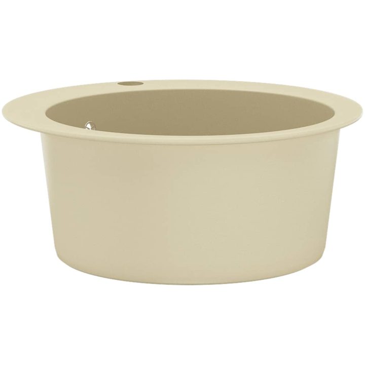 Diskho granit enkel rund beige vidaXL – bild 4