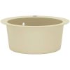 Diskho granit enkel rund beige vidaXL – miniatyr 5