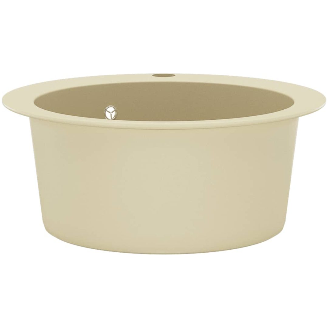 Diskho granit enkel rund beige vidaXL – bild 5