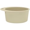 Diskho granit enkel rund beige vidaXL – miniatyr 6