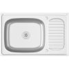 Diskho med avrinningsyta silver m rostfritt stål vidaXL 800 x 500 x 155 mm – miniatyr 2