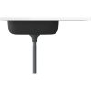 Diskho med avrinningsyta silver m rostfritt stål vidaXL 800 x 500 x 155 mm – miniatyr 6
