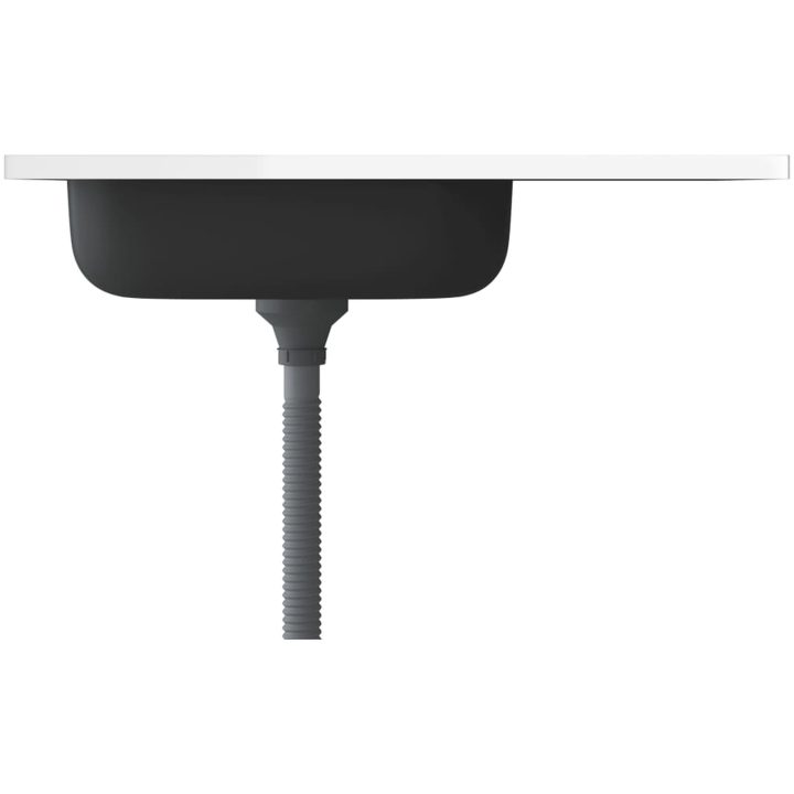 Diskho med avrinningsyta silver m rostfritt stål vidaXL 800 x 500 x 155 mm – bild 6
