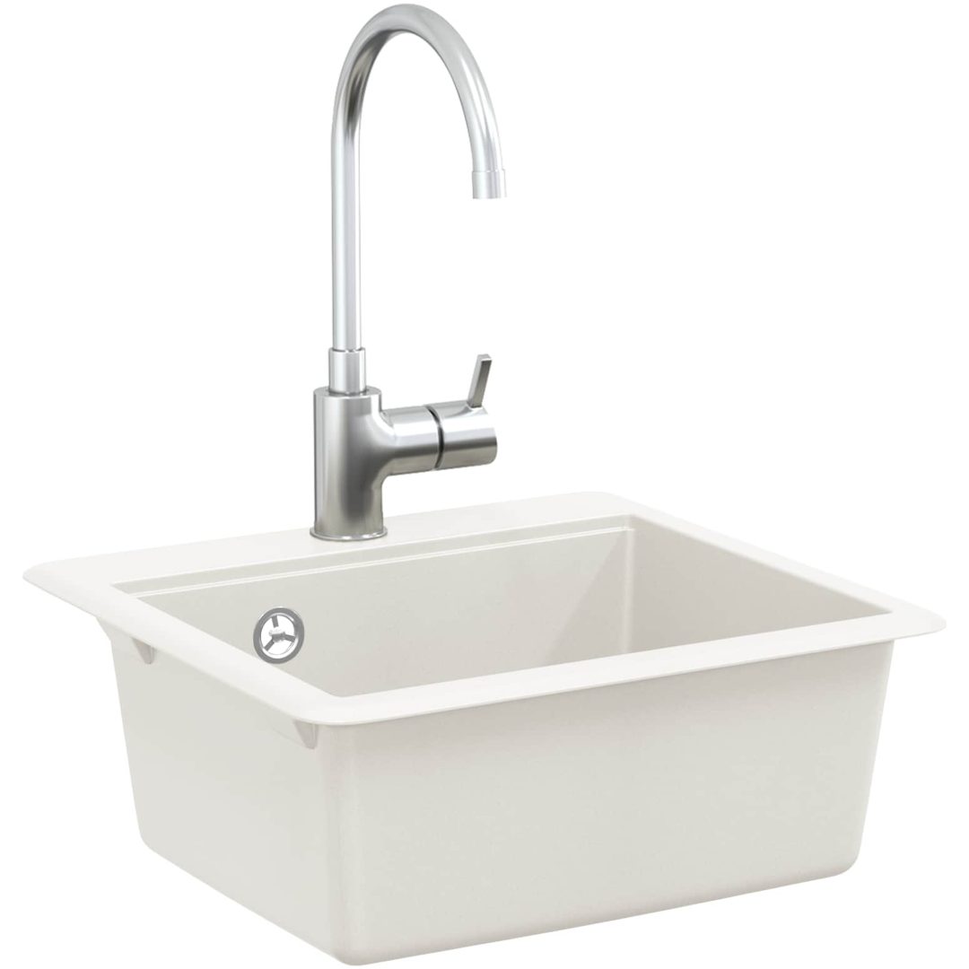 Diskho Vit Granit vidaXL 470 x 440 mm – bild 2