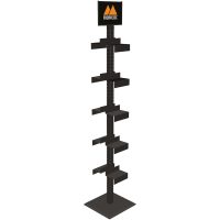 Display Triangular Point-of-sale material Black ONE SIZE