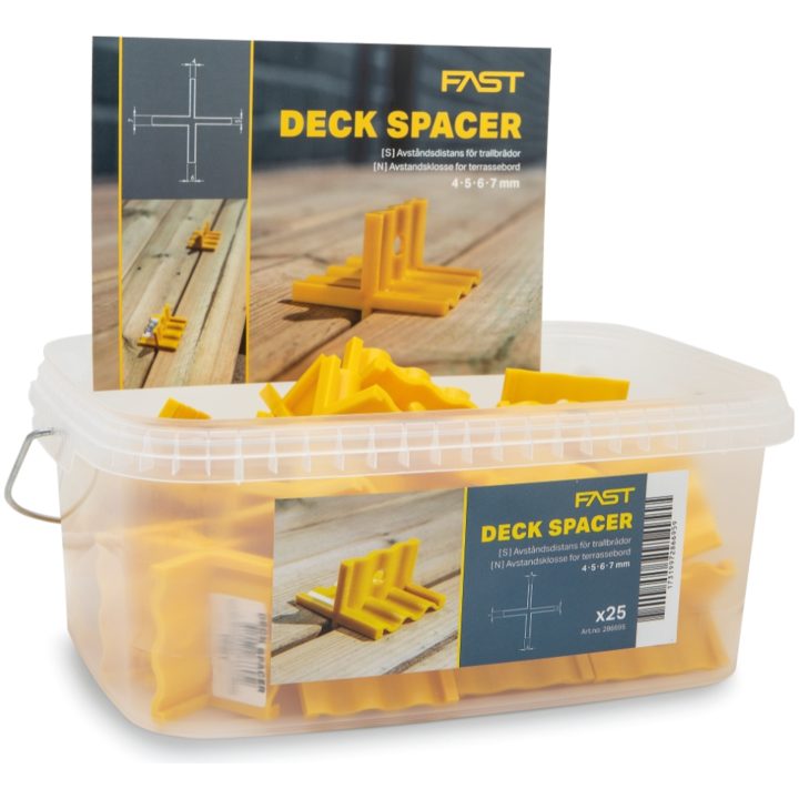 Distans 4-7mm Deck Spacer FAST Innehåll: 1 – bild 4