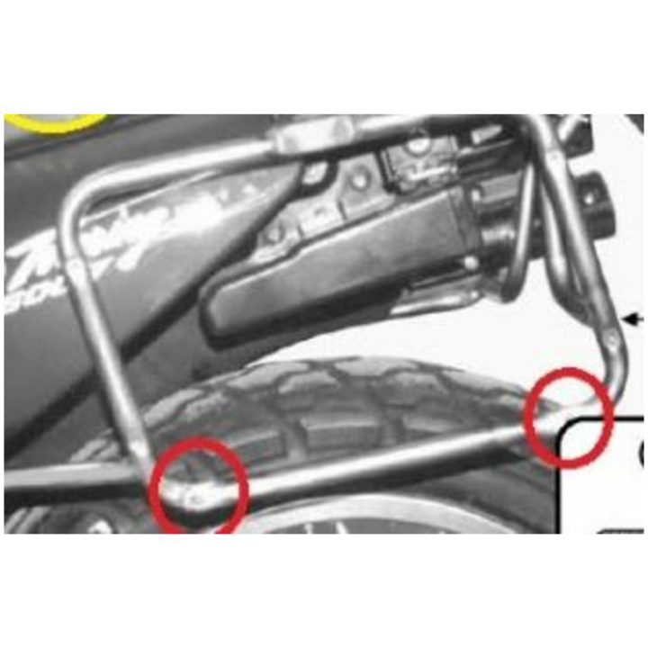 Distansbricka Väskfäste Lång 2-pack Givi – bild 2