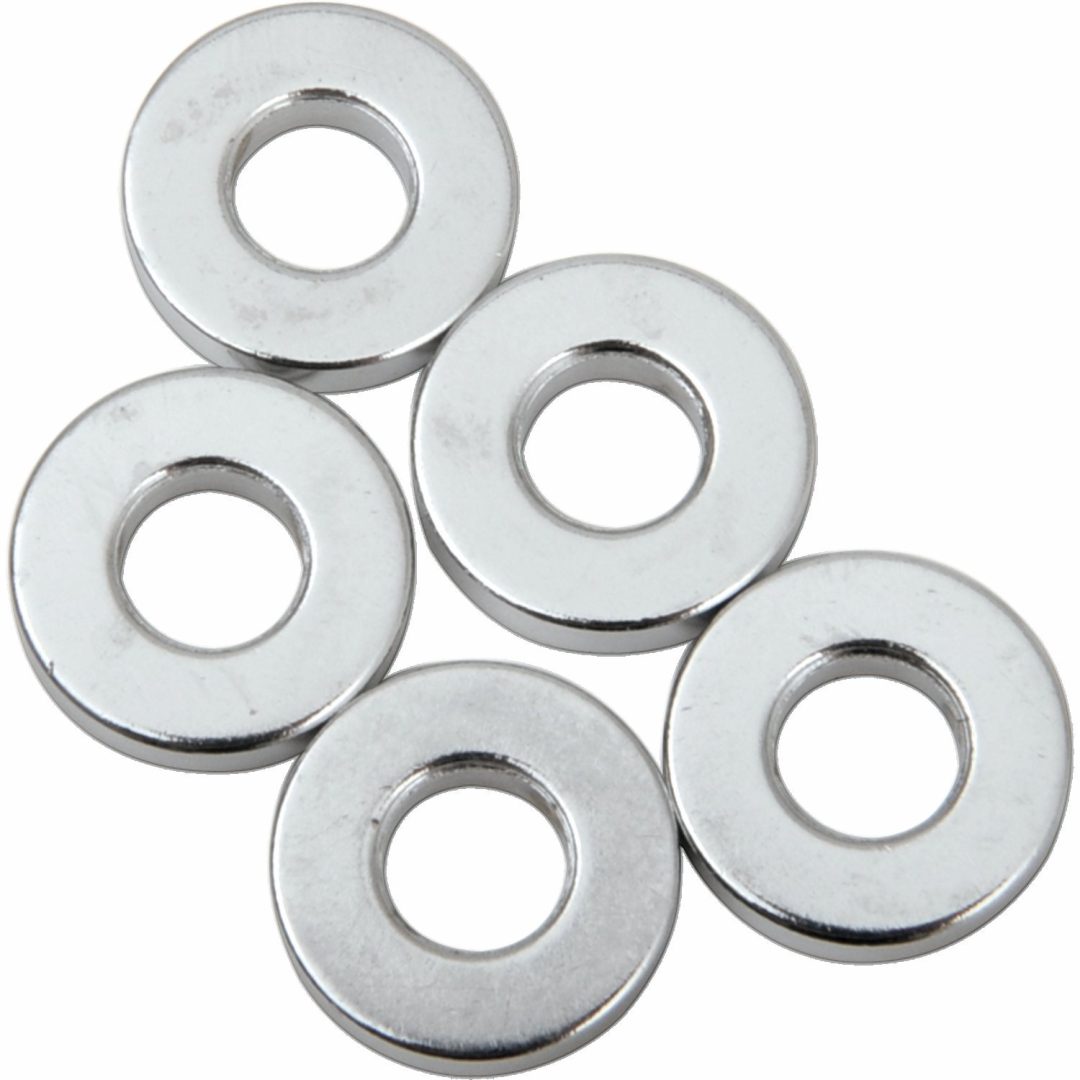 Distansbrickor Silver Krom DRAG SPECIALTIES 1/4" x 1/8"