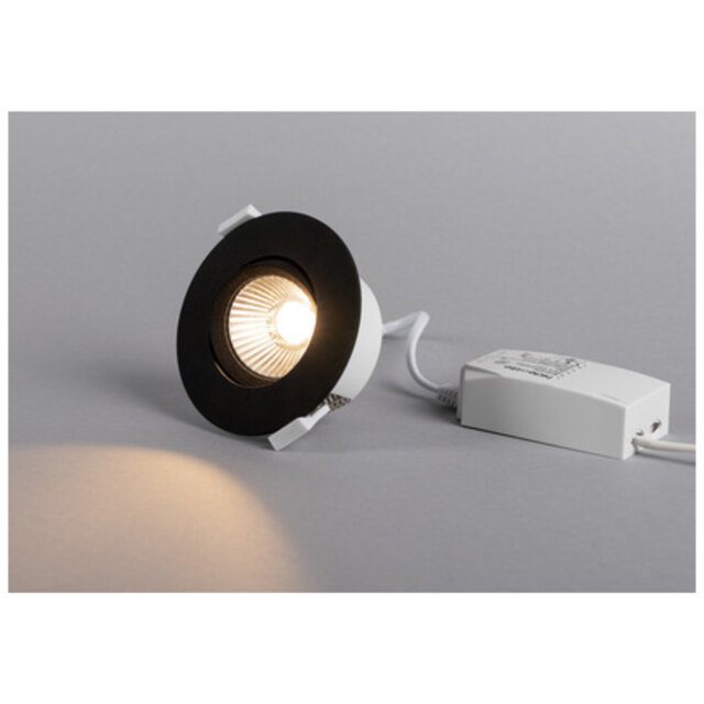 Downlight LED Hide-a-lite DL Optic Quick ISO Svart 2700K