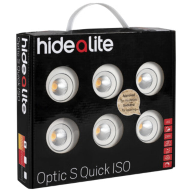 Downlight LED Hide-a-lite DL Optic S Quick ISO 6p V Tune