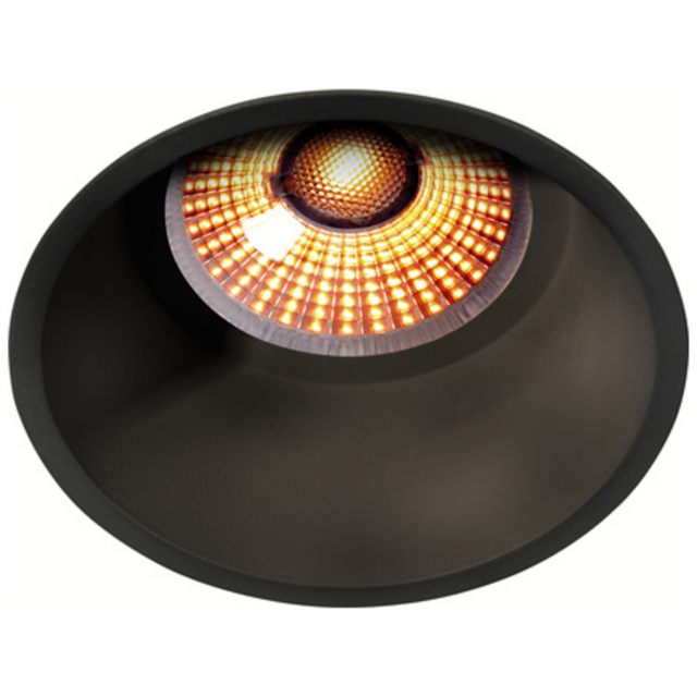 Downlight LED Unilamp DL UniCone 83 WarmDim Svart