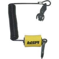 Dödmansgrepp Lanyard Svart Gul WSM