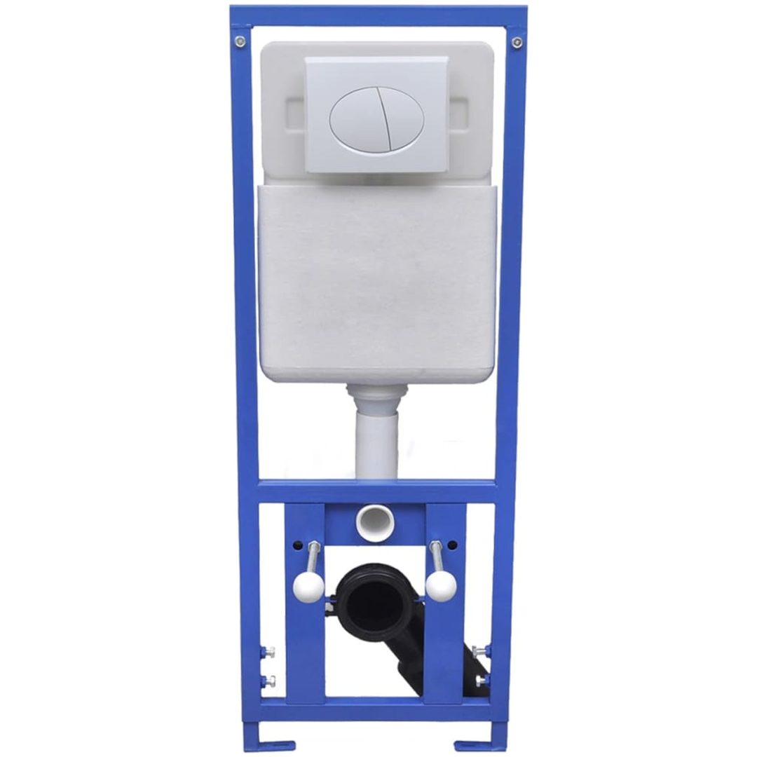 Dold hög cistern 11 L 41x14x(110-125) cm vidaXL – bild 2