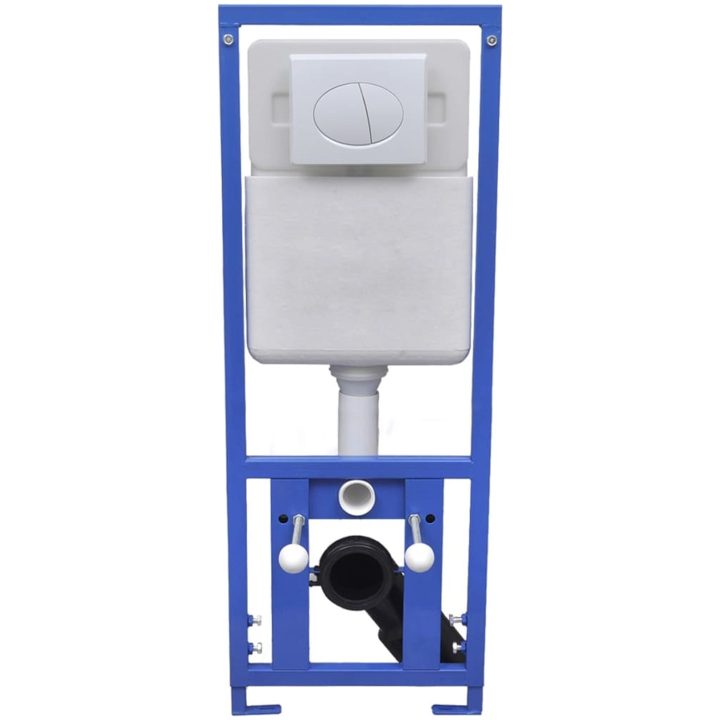 Dold hög cistern 11 L 41x14x(110-125) cm vidaXL – bild 2
